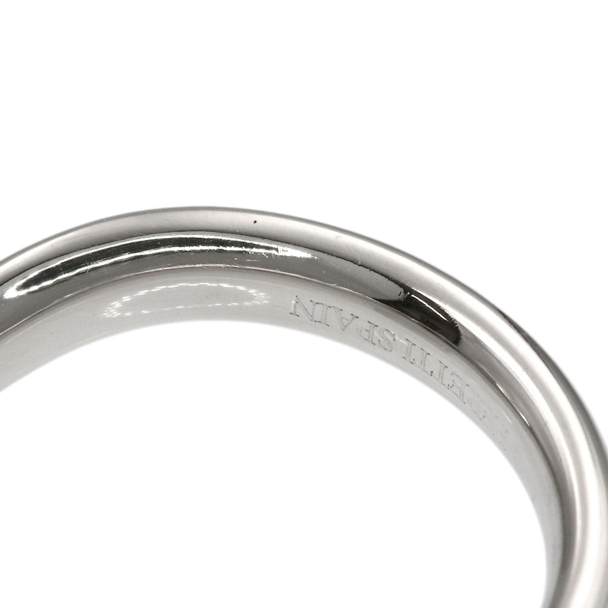 ティファニー カーブドバンド ダイヤモンド リング・指輪 プラチナPT950 レディース 【中古】【TIFFANY&Co.】