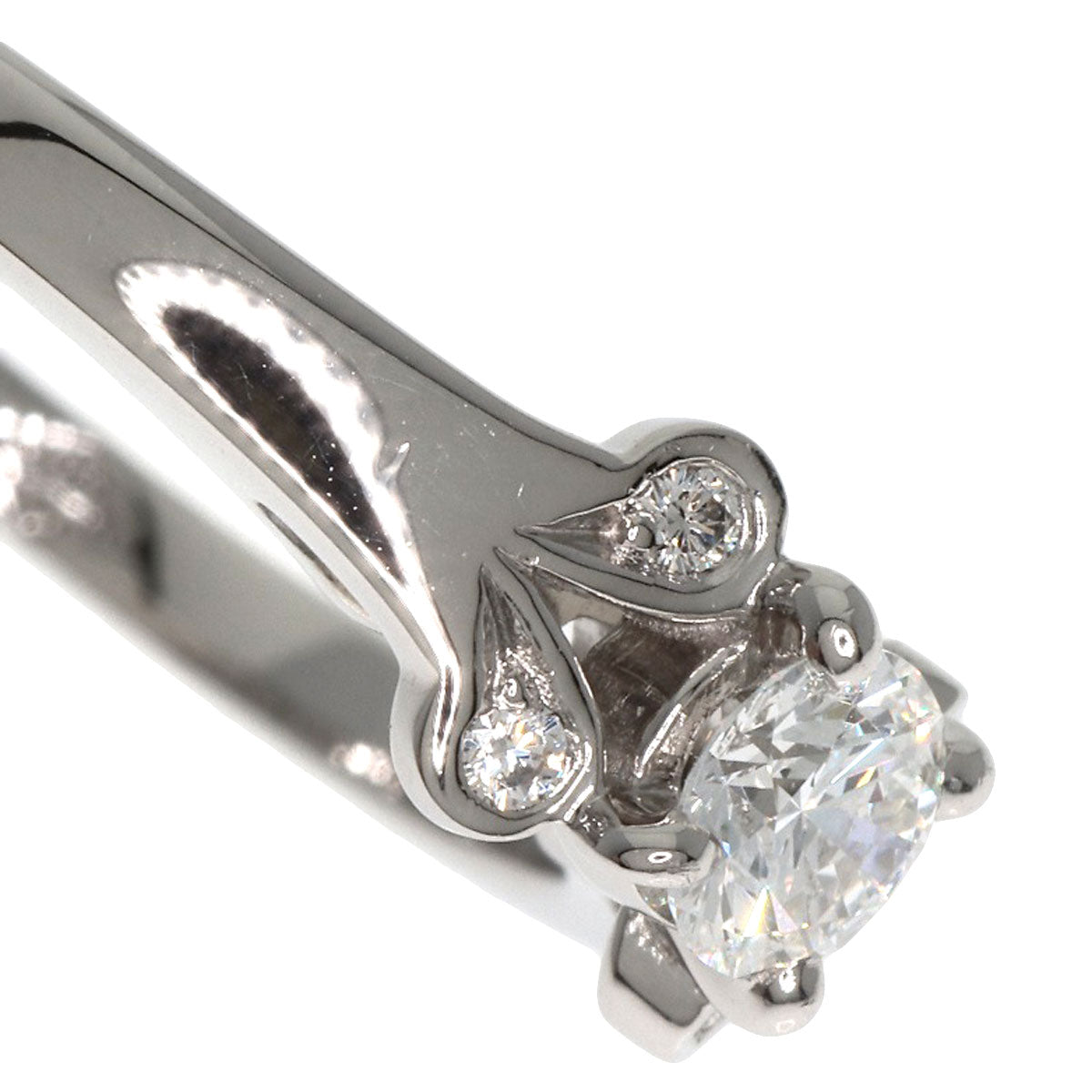 CARTIER Ring Ballerina Diamond #50 Platinum PT950 Ladies