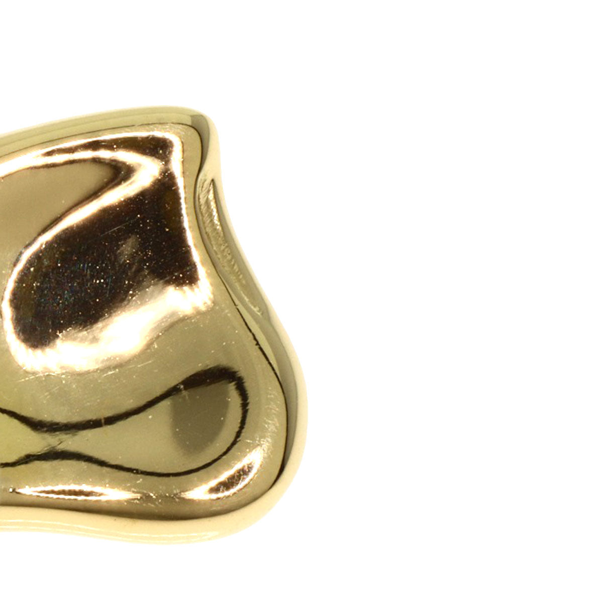 TIFFANY&Co. Necklace Full heart K18 Yellow Gold Ladies