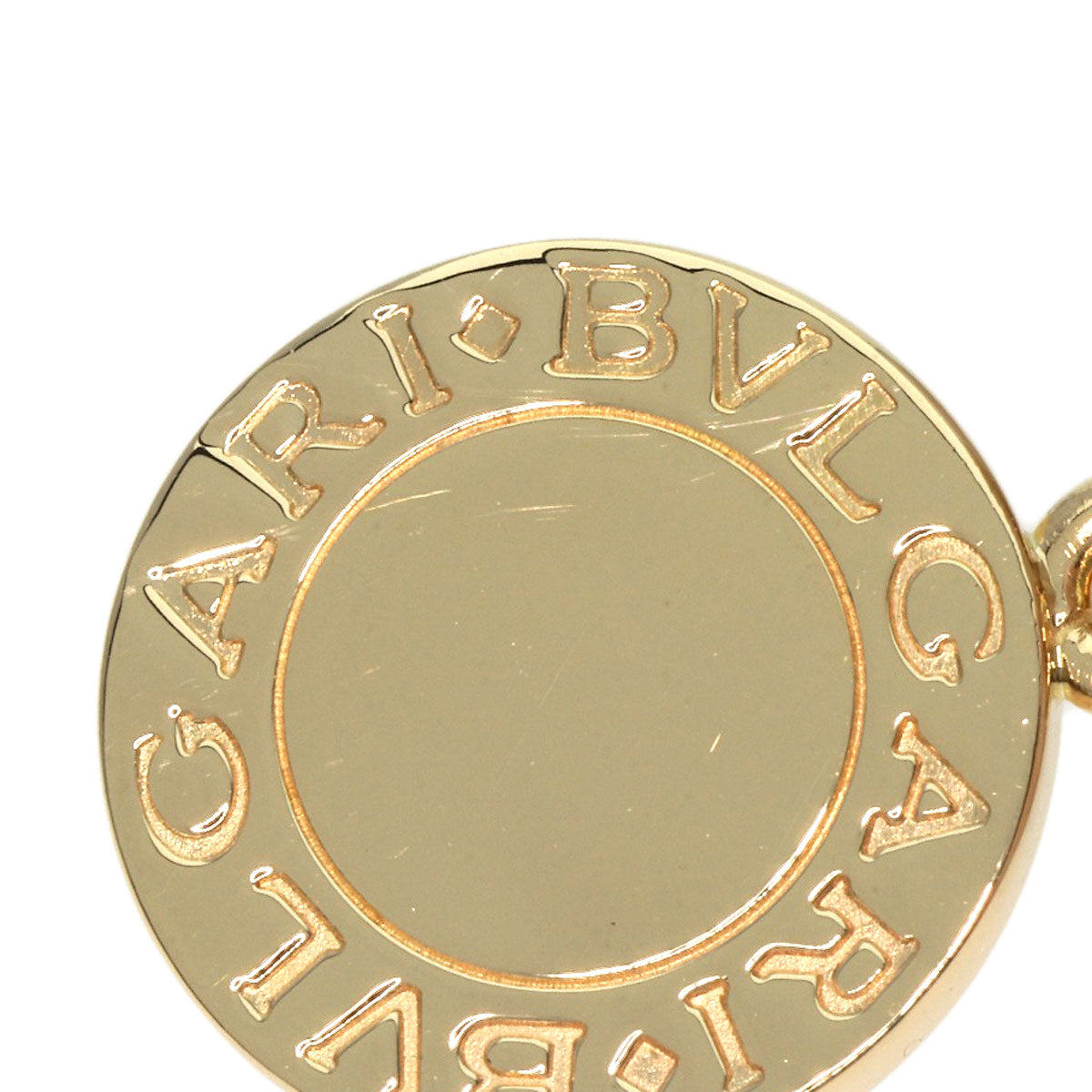 BVLGARI Pendant top BVLGARI BVLGARI Diamond K18 Yellow Gold Ladies