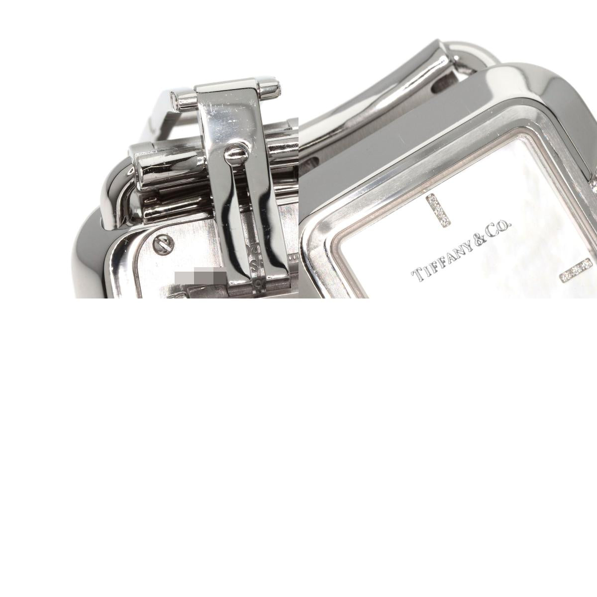 TIFFANY&Co. T Rectangle Limited to 375 pieces Watches 69546161 Stainless Steel/Stainless Steel Ladies