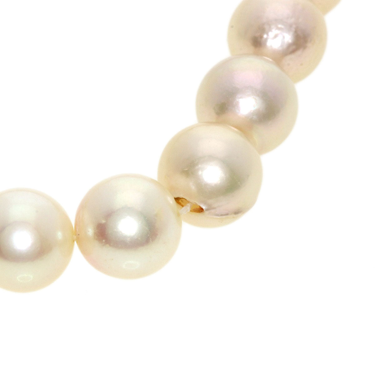 Pearl Pearl Necklace Silver 53.3g Ladies