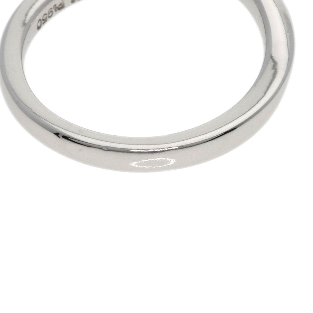 4℃ Ring Diamond Platinum PT950 Ladies