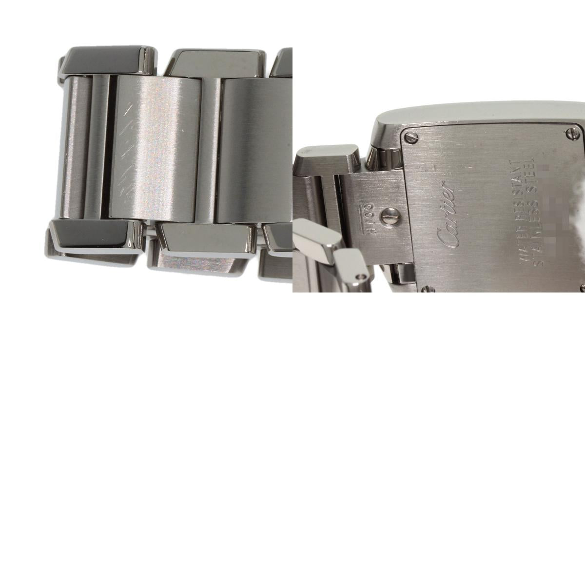 CARTIER Tank Francaise SM Asia Limited Watches W51026Q3 Stainless Steel/Stainless Steel Ladies