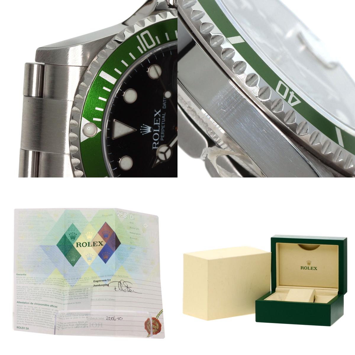ROLEX Submarina Date Watches 16610LV Stainless Steel/Stainless Steel mens