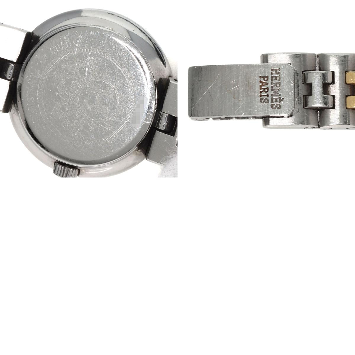 HERMES Olympia Watches Stainless Steel/SSxGP Ladies