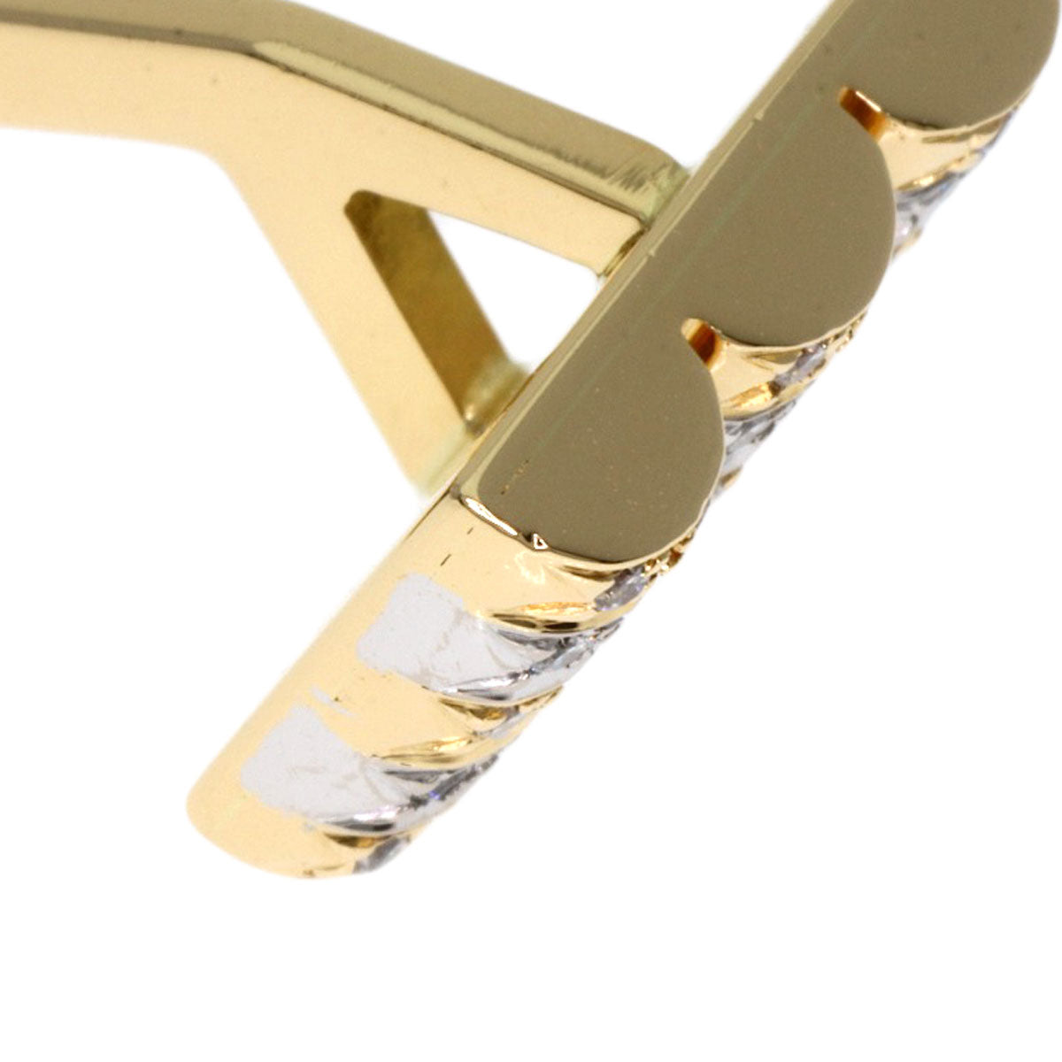 PIAGET cuffs Diamond K18 Yellow Gold mens