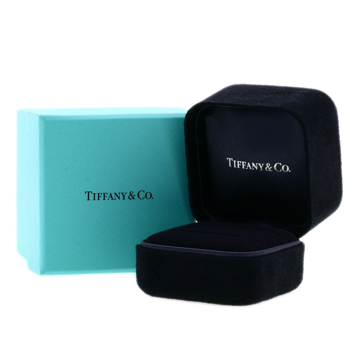 TIFFANY&Co. Ring Channel Eternity Diamond Platinum PT950 Ladies