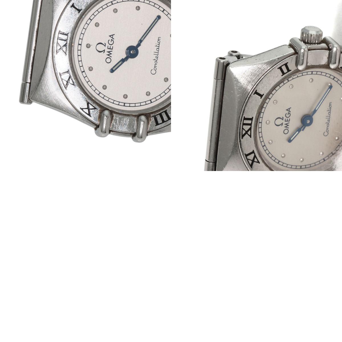 OMEGA Constellation flat bezel Watches Stainless Steel/Stainless Steel Ladies