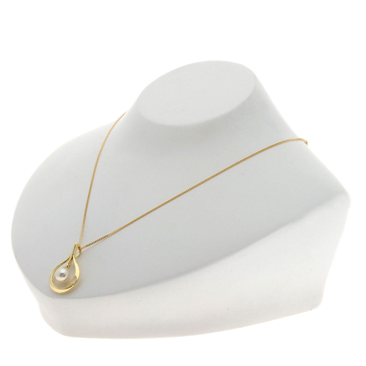 MIKIMOTO Necklace Pearl Pearl K18 Yellow Gold Ladies