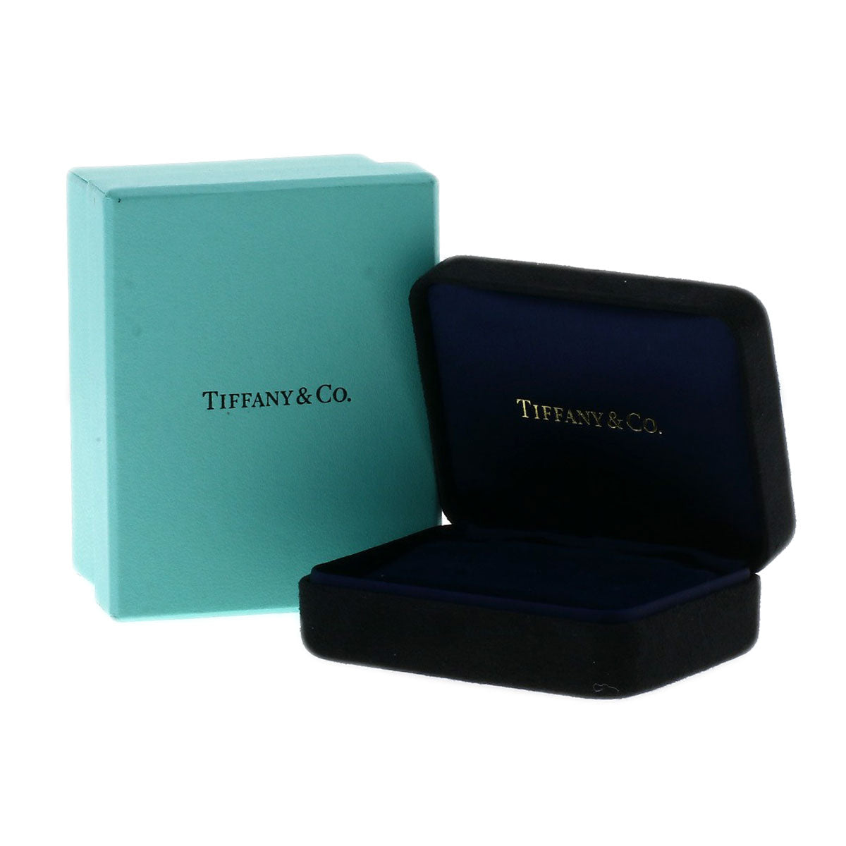 TIFFANY&Co. earring Metro Hoop Small Diamond K18 White Gold Ladies