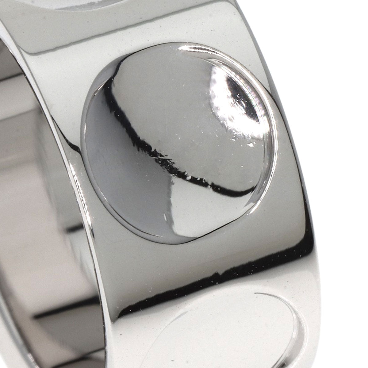 LOUIS VUITTON Ring Grandberg Empreinte #54 K18 White Gold Ladies