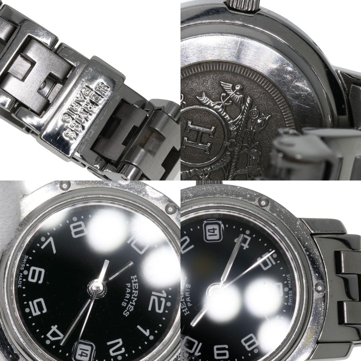 HERMES Clipper Watches CL4.210 Stainless Steel/Stainless Steel Ladies