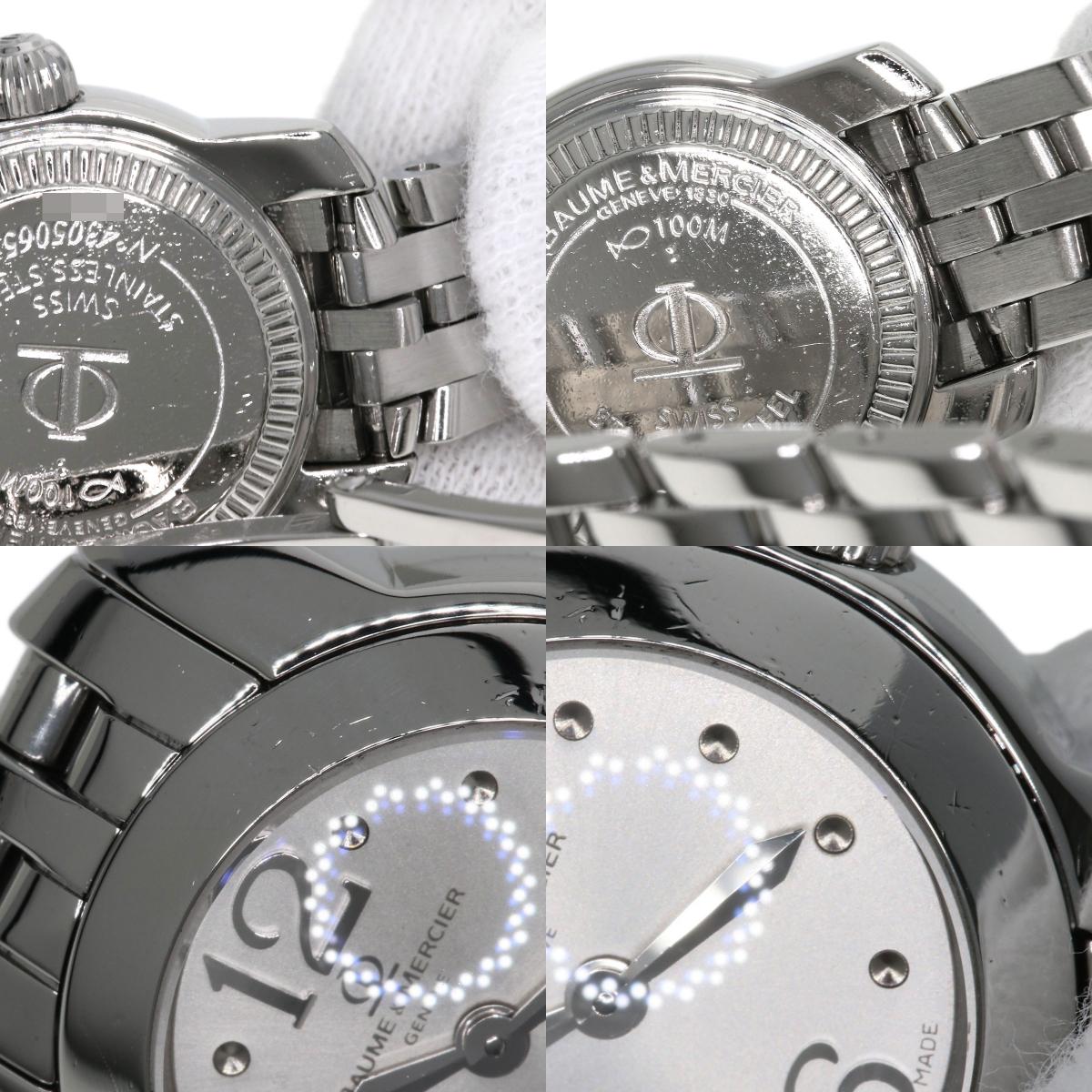 Baume & Mercier Kay Platn Watches Stainless Steel/Stainless Steel Ladies