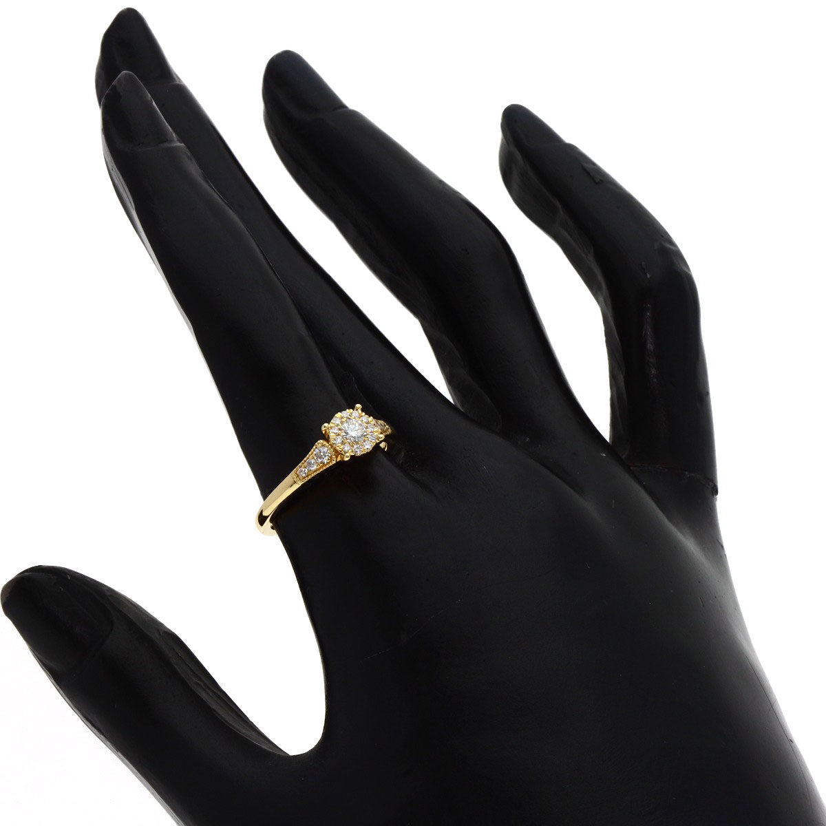 Diamond Ring 18K 3.1g Ladies