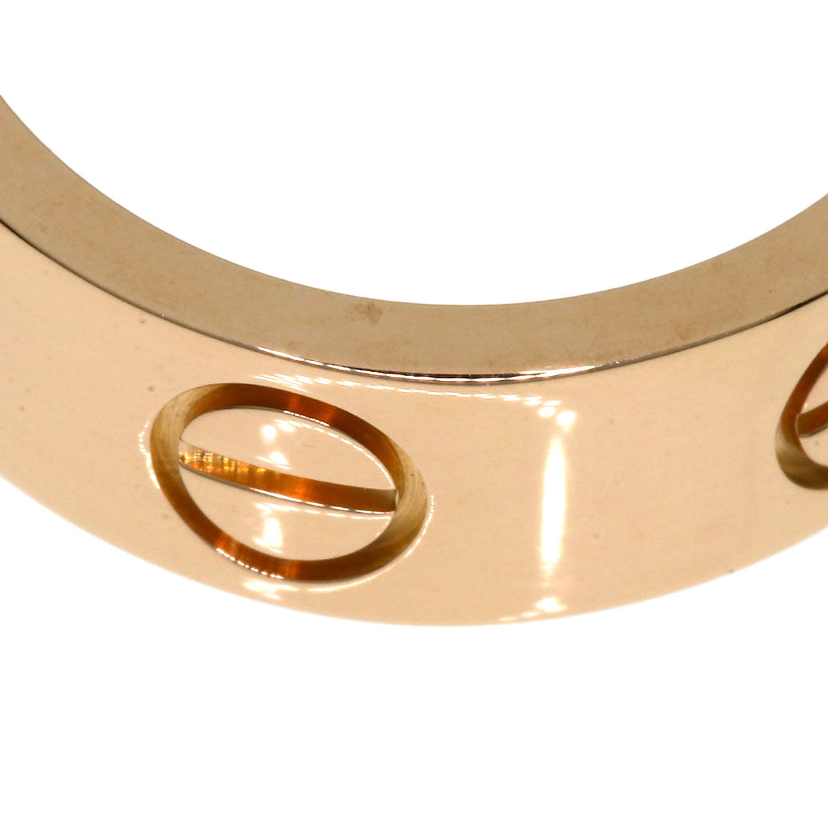 CARTIER Ring love ring #45 K18 Pink Gold Ladies