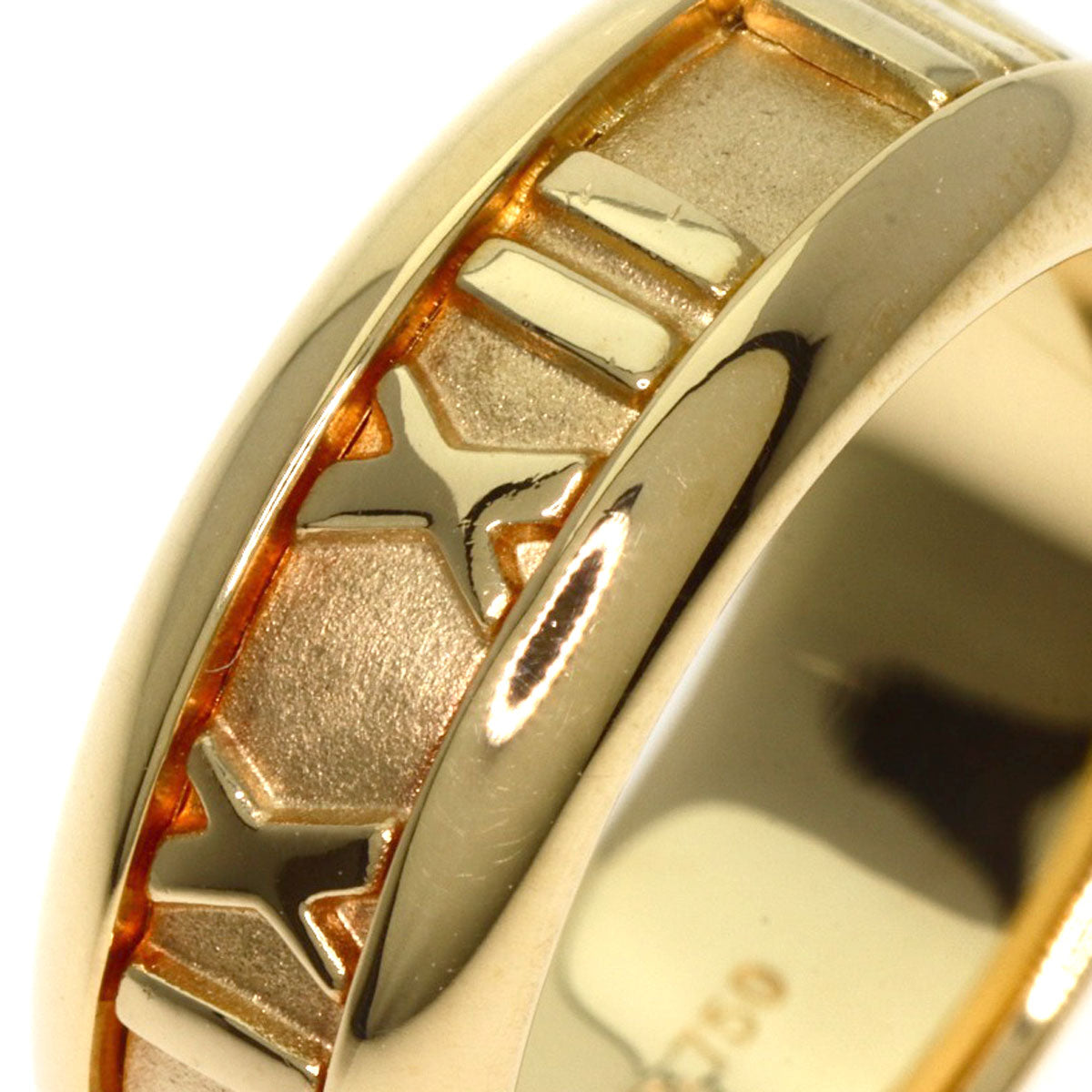TIFFANY&Co. Ring Atlas K18 Yellow Gold Ladies