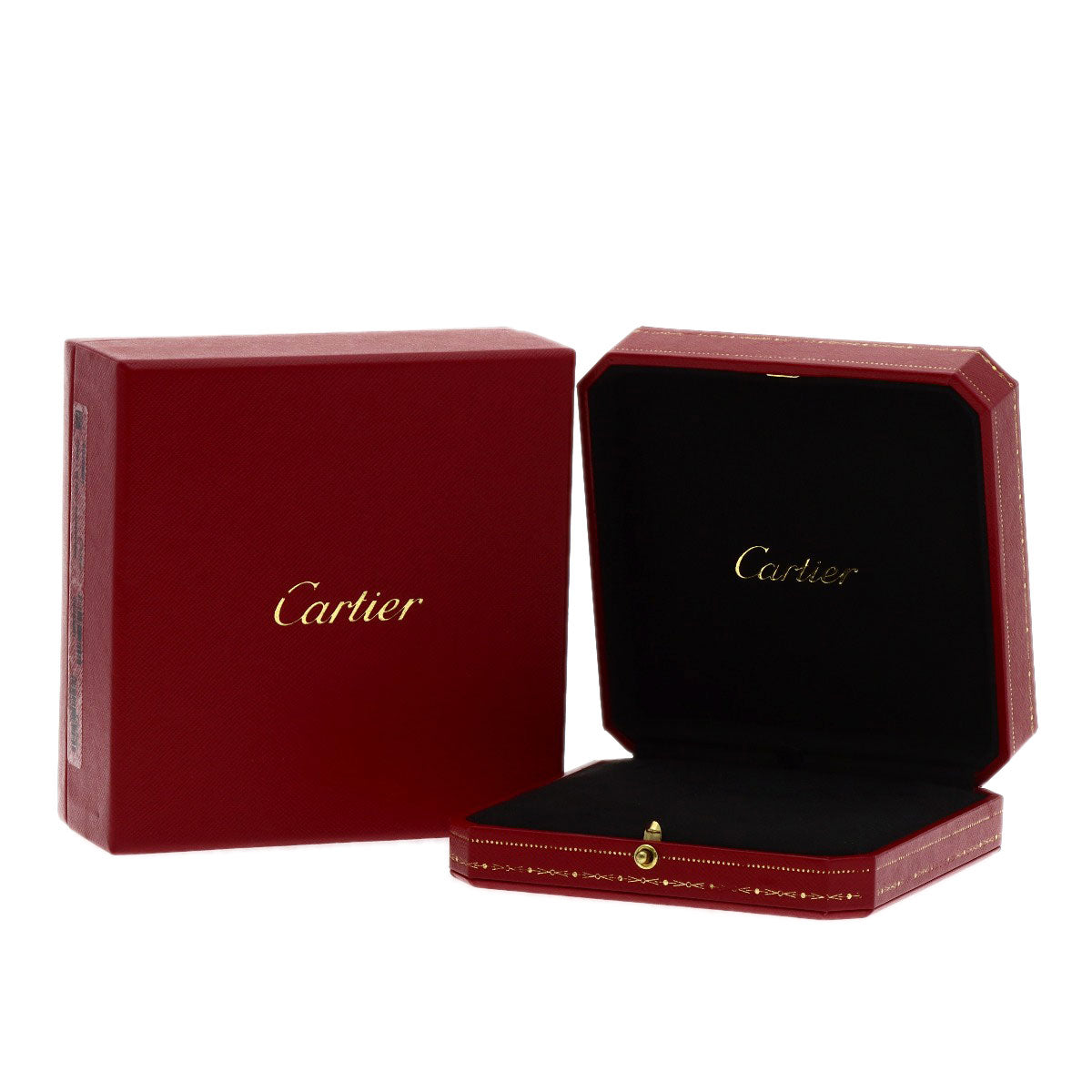 CARTIER Necklace Trinity 2-row K18 Yellow Gold K18 White GoldLadies