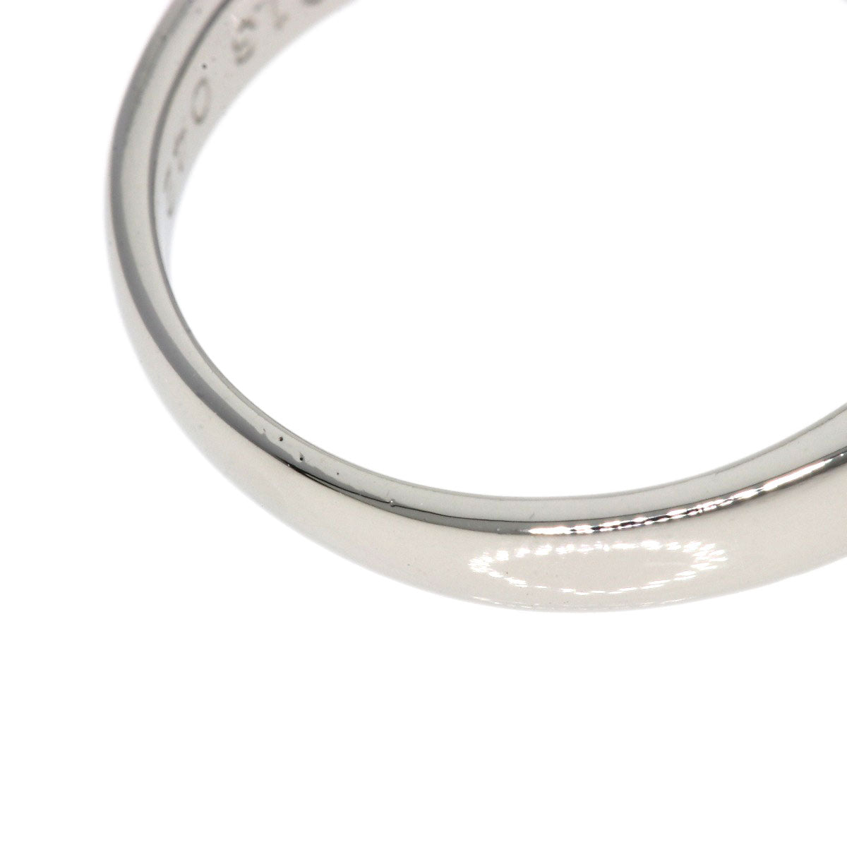 0.13ct Diamond Ring Platinum PT900 3.7g Ladies