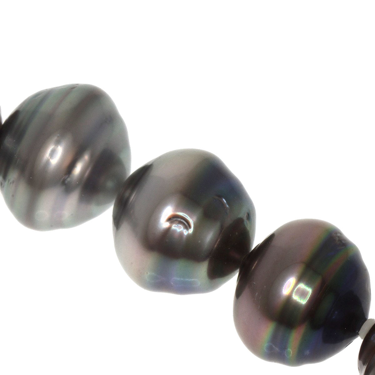 Baroque pearl Pearl Necklace Silver 82.81g Ladies