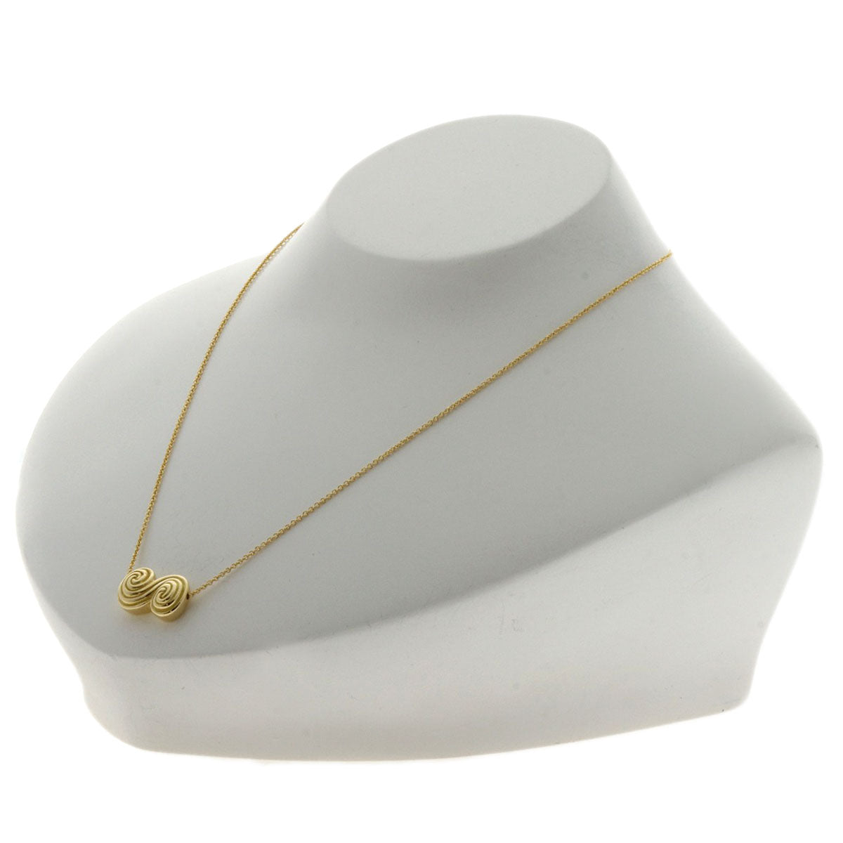 TIFFANY&Co. Necklace tornado K18 Yellow Gold Ladies