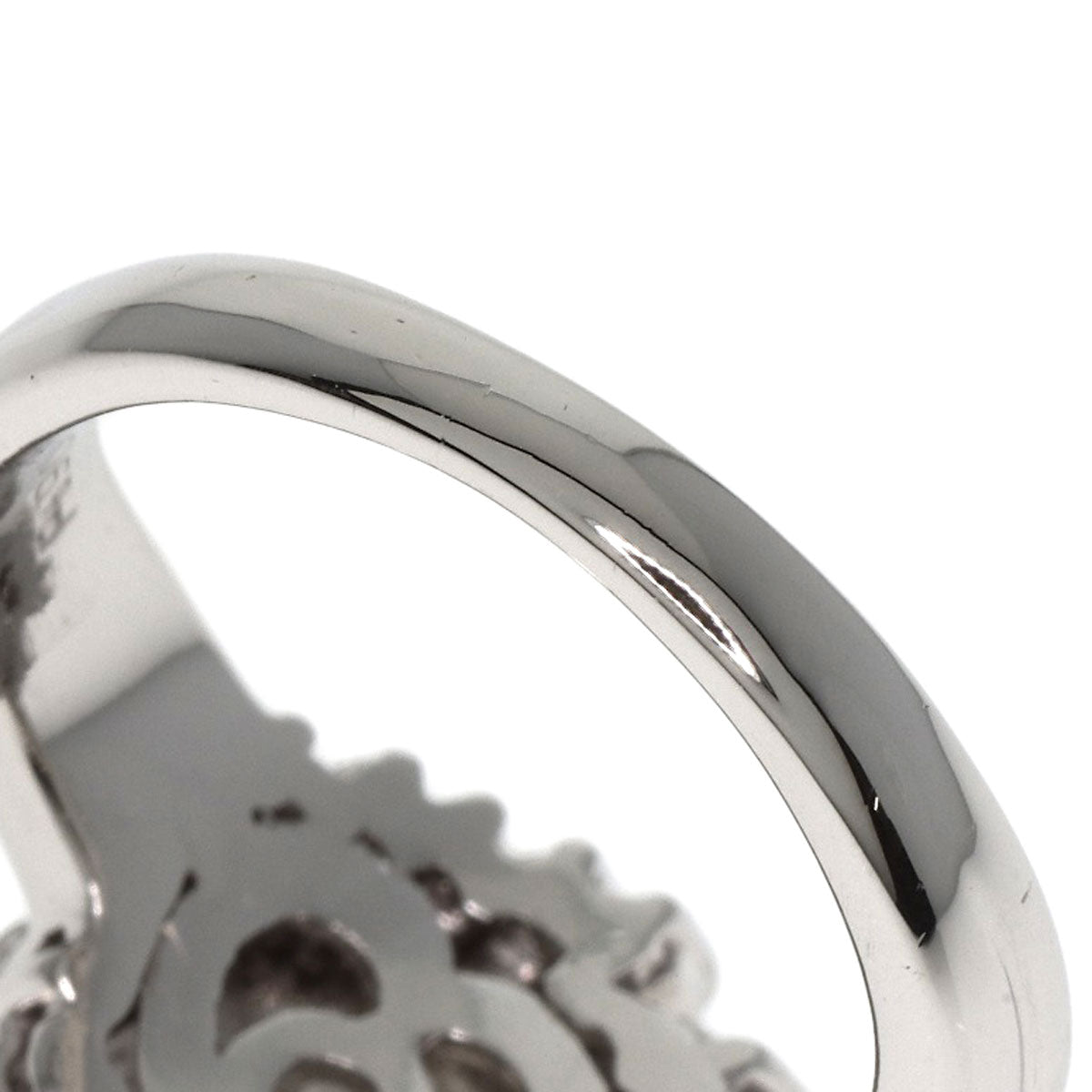 0.503ct Diamond Ring Platinum PT900 9.06g Ladies