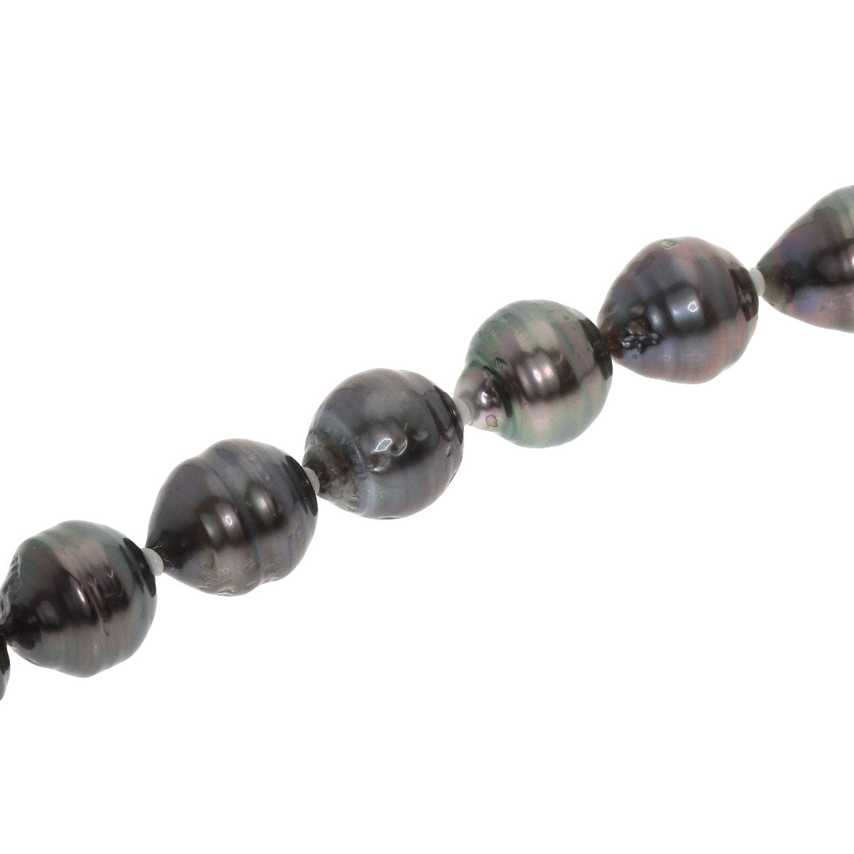 Baroque pearl Pearl Necklace Silver 56.3g Ladies