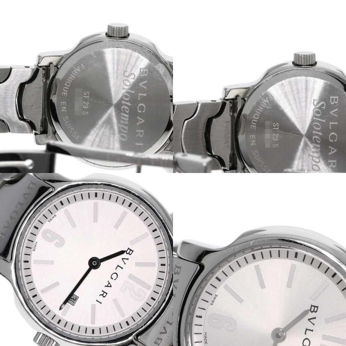 BVLGARI Solo tempo Watches ST29S Stainless Steel/Stainless Steel Ladies