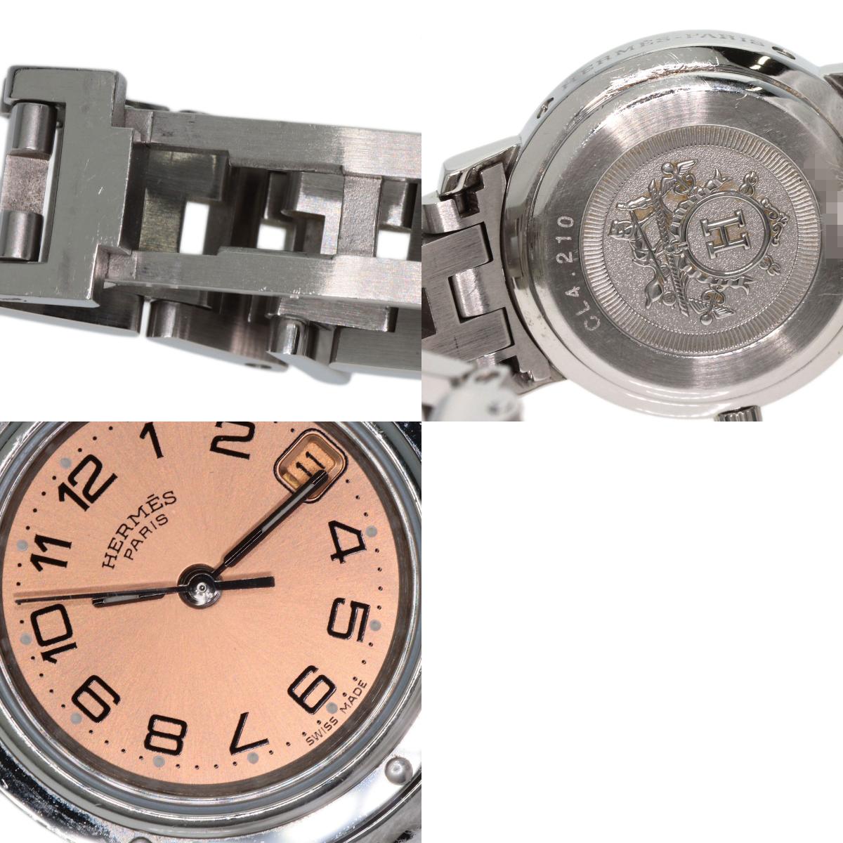 HERMES Clipper Watches CL4.210 Stainless Steel/Stainless Steel Ladies