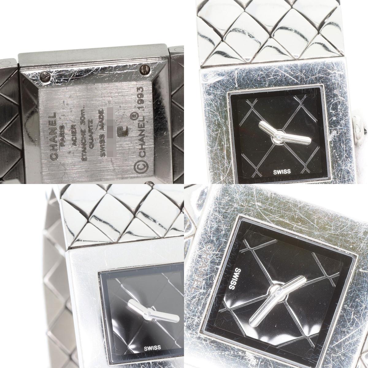 CHANEL Matelasse Watches H0008 Stainless Steel/Stainless Steel Ladies