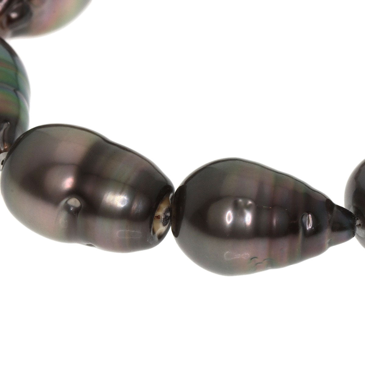 Baroque pearl Pearl Necklace Silver 58.5g�@Ladies