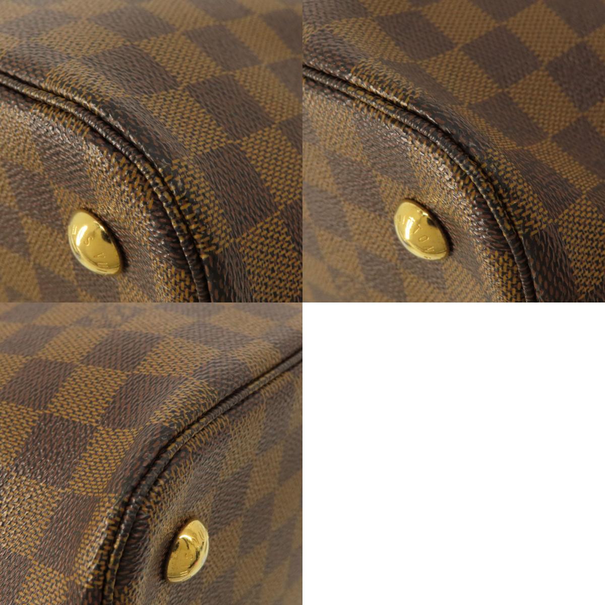ルイヴィトン N63169 ベルモント ダミエ エベヌ トートバッグ ダミエキャンバス レディース 【中古】【LOUIS VUITTON】