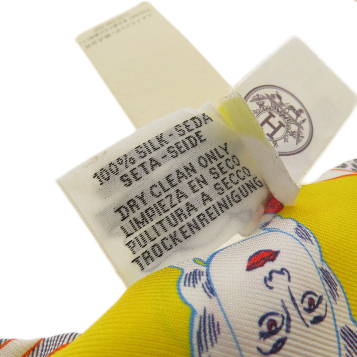 HERMES Scarf Twilly Silk Ladies