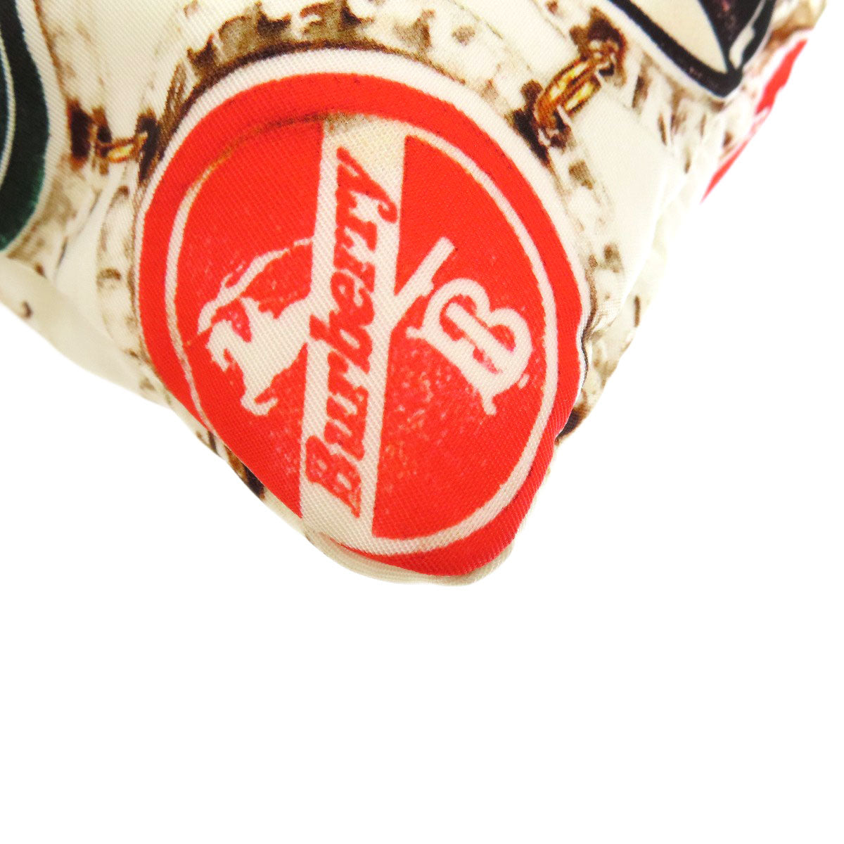 バーバリー ボトルキャッププリント トートバッグ ナイロン素材 レディース 【中古】【BURBERRY】