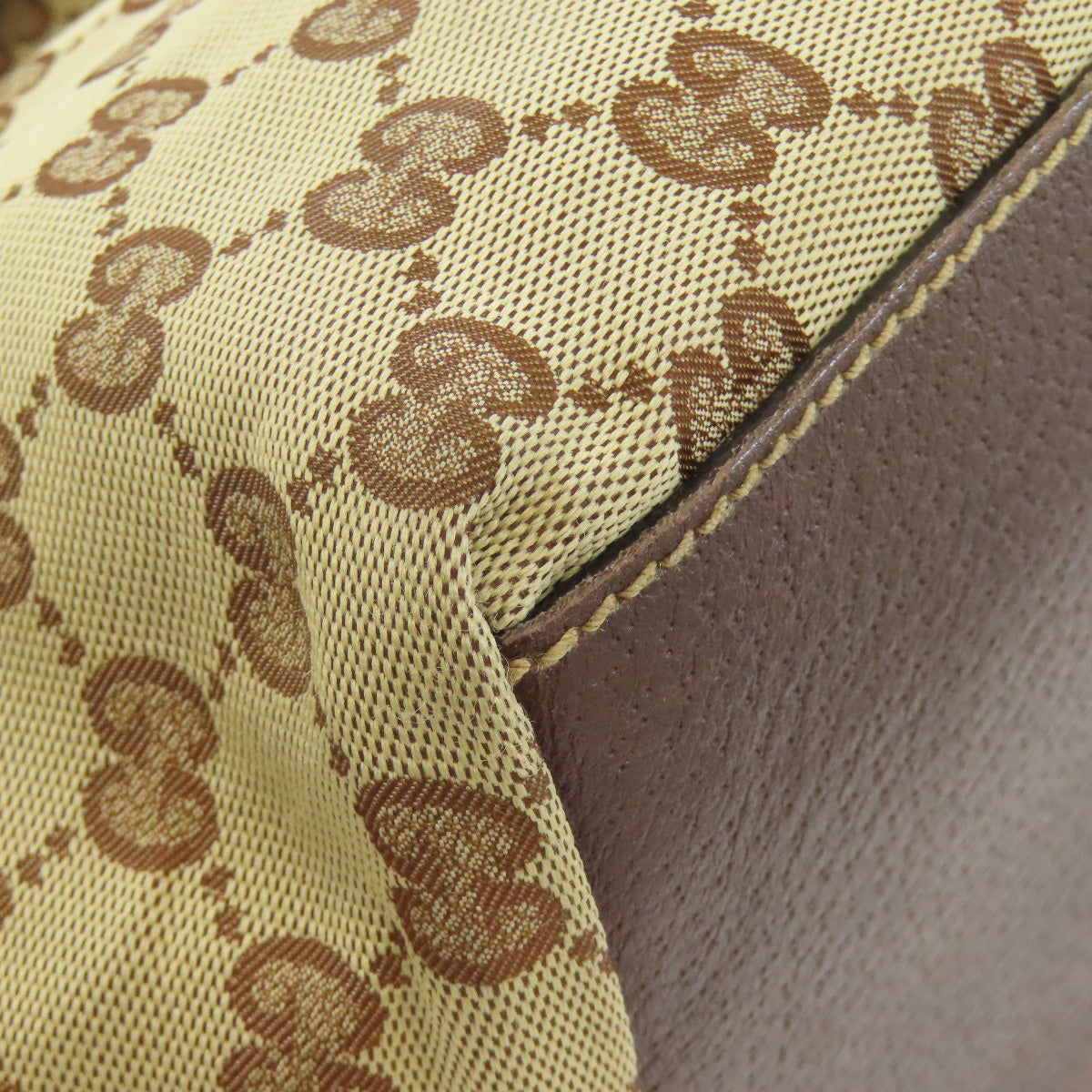 GUCCI 131228 Handbag GG Canvas Ladies