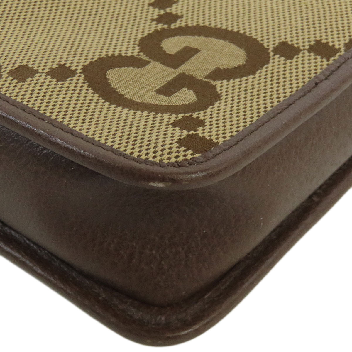 GUCCI 696075 Shoulder Bag Jumbo GG mini bag Canvas Ladies