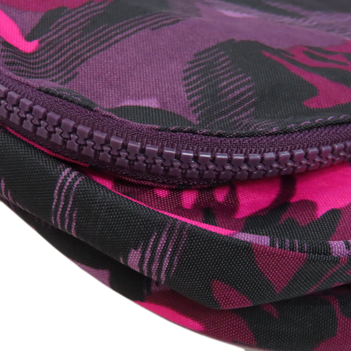 Kipling Shoulder Bag Flower motif Nylon Ladies