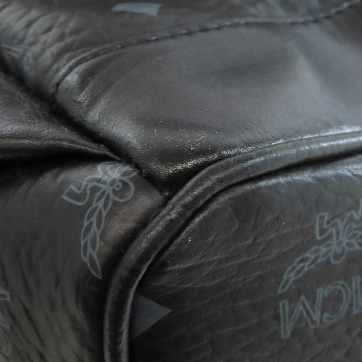 MCM Backpack · Daypack Logo studs Leather Ladies