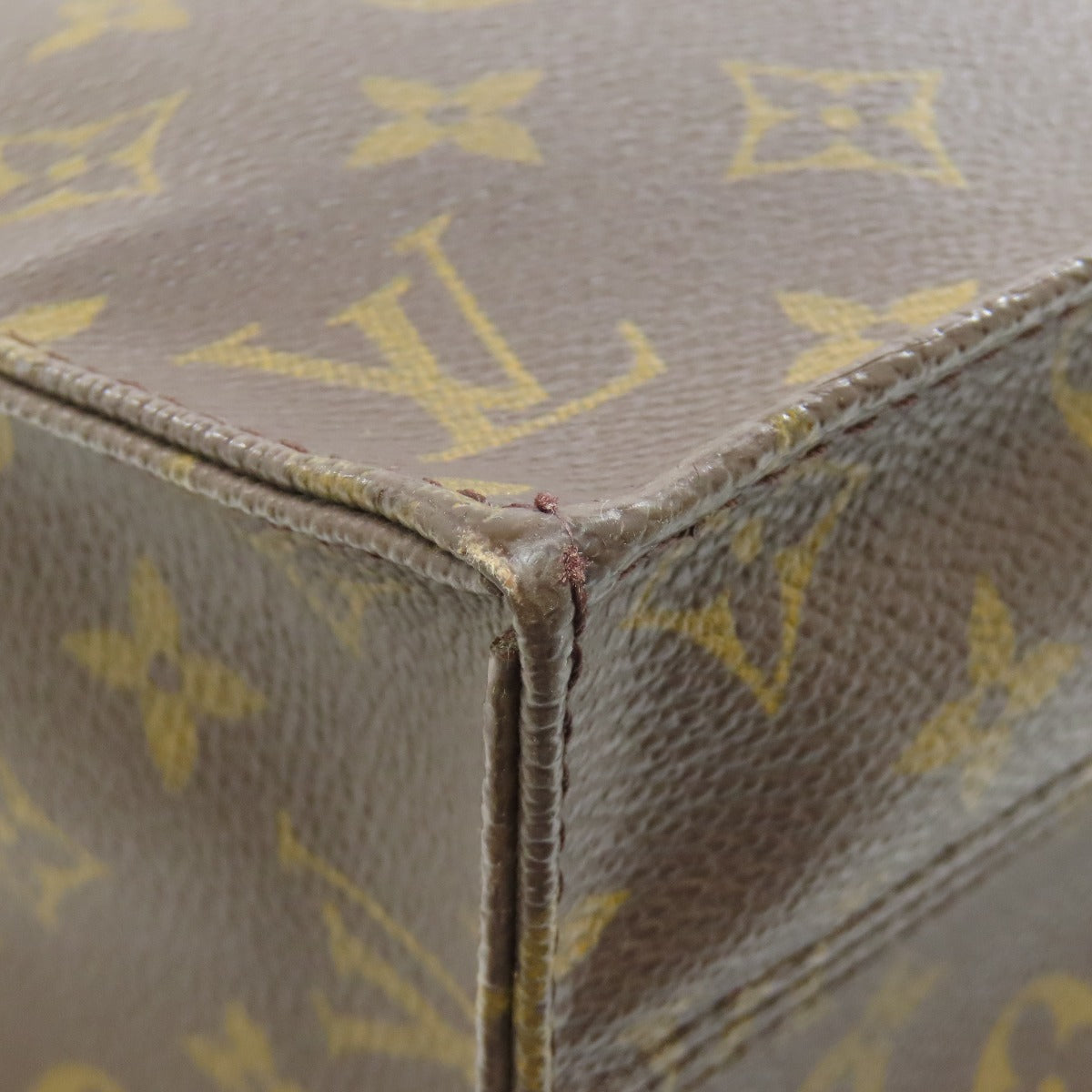 LOUIS VUITTON M51140 Tote Bag Sac Plat Monogram canvas Ladies
