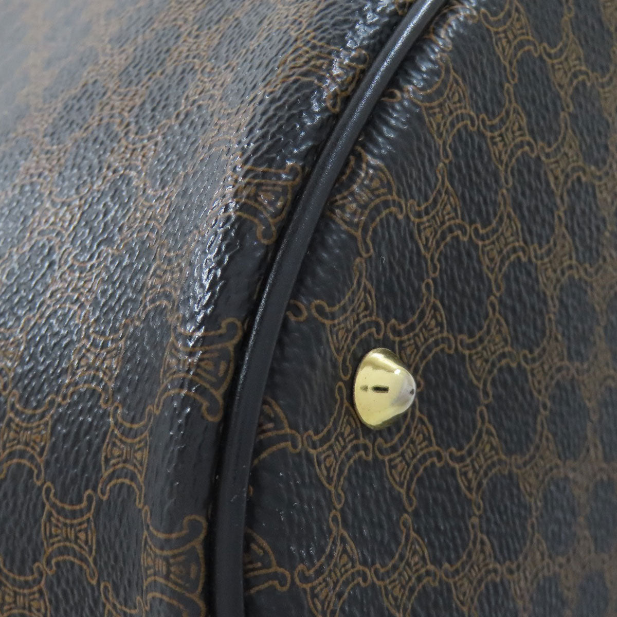 CELINE Tote Bag Macadam pattern PVC Ladies