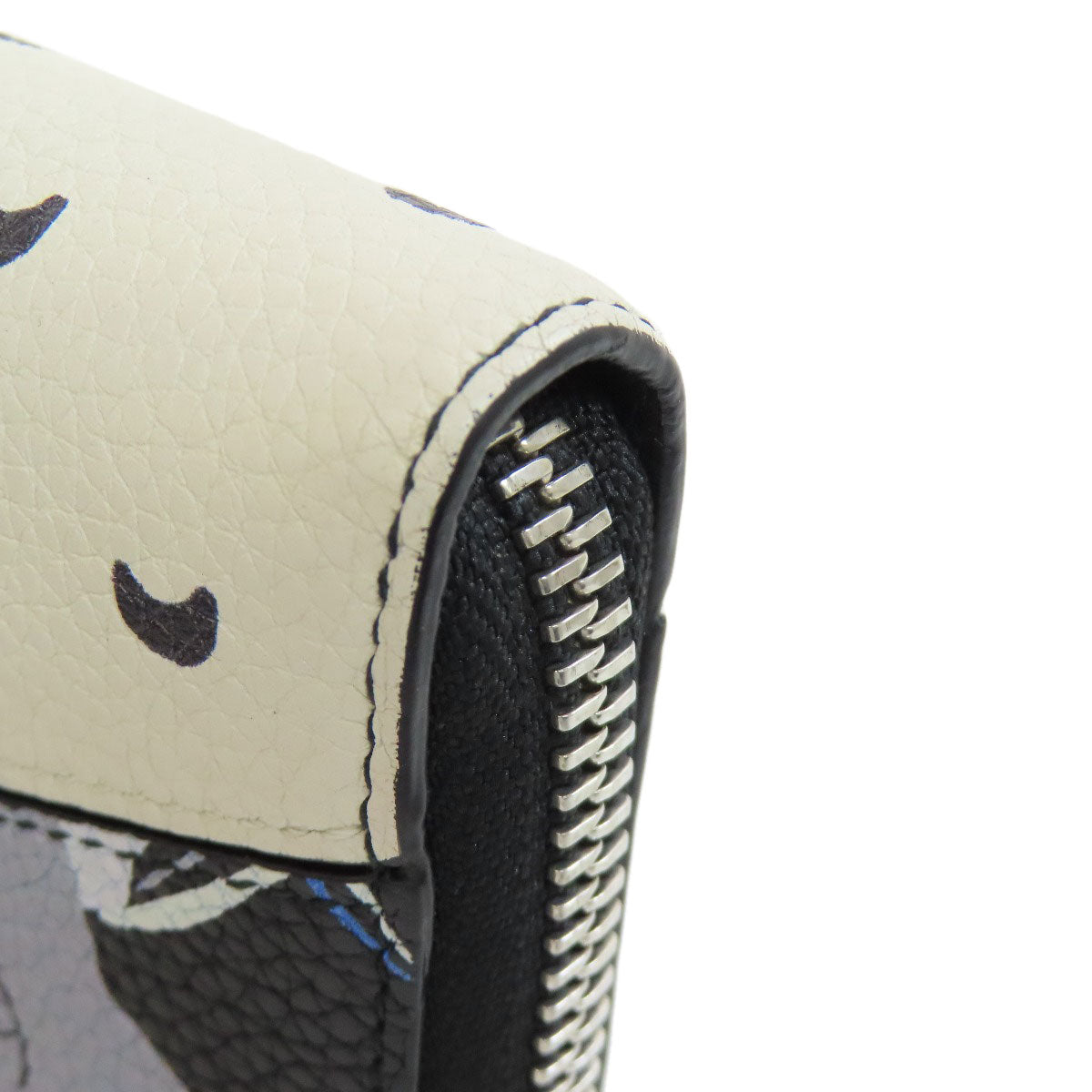 LOEWE Long wallet (with coin pocket) Puzzle Zip Around Paula's Ibiza collaboration Calf Ladies