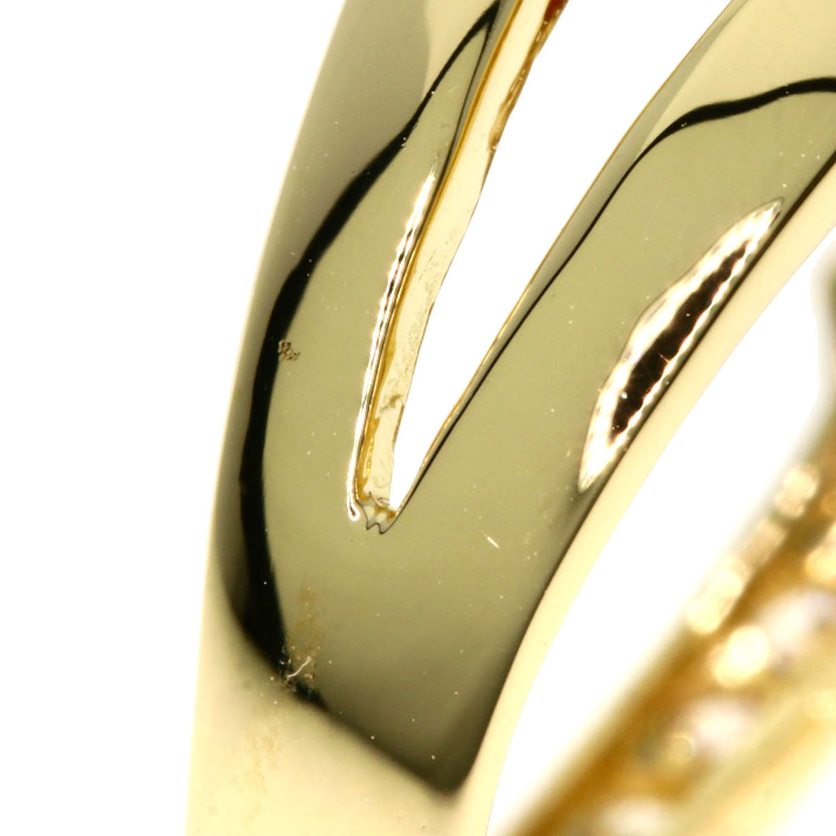 1.02ct Ruby Diamond Ring K18 Yellow Gold 5.9g Ladies