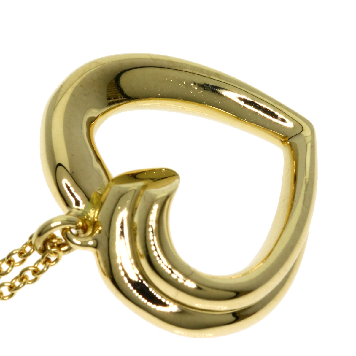 TIFFANY&Co. Necklace Tenderness heart K18 Yellow Gold Ladies