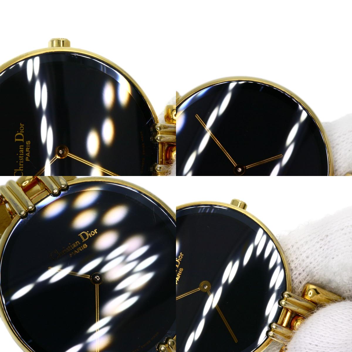 CHRISTIAN DIOR Bakira Watches D46-154-4 Gold Plated/Gold Plated Ladies