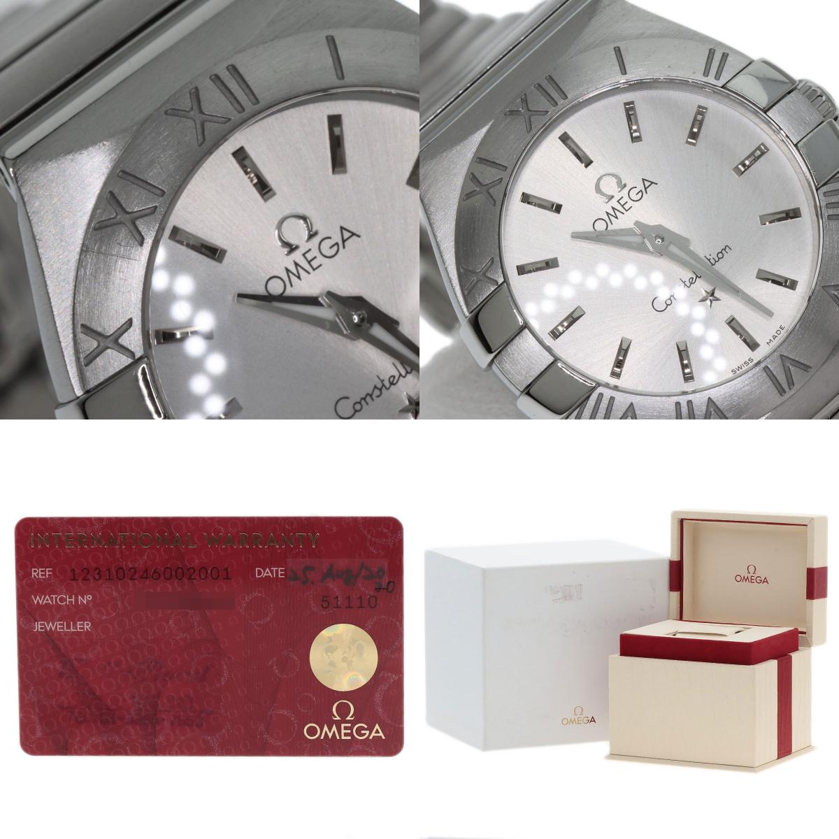 OMEGA Constellation Blush Watches 123.10.24.60.02.001 Stainless Steel/Stainless Steel Ladies