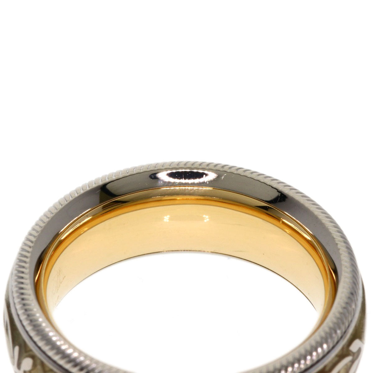 Wellendorff Diamond #48.5 Ring K18 Yellow Gold K18 White Gold 11.7g Ladies