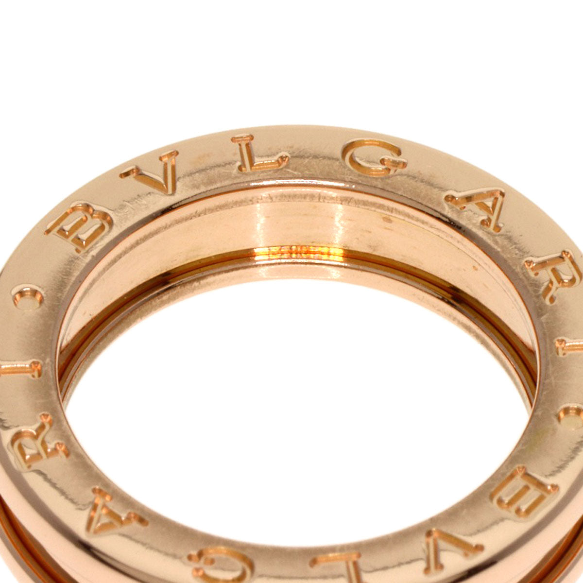 BVLGARI Ring B.zero1 XS #47 K18 Pink Gold Ladies