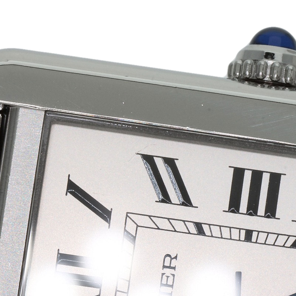 CARTIER Tank Solo XL Date Watches W5200028 Stainless Steel/Stainless Steel mens