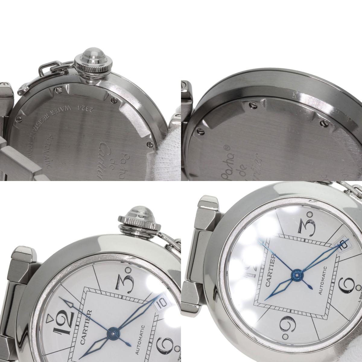 CARTIER Pasha C Watches W3107M7 Stainless Steel/Stainless Steel mens