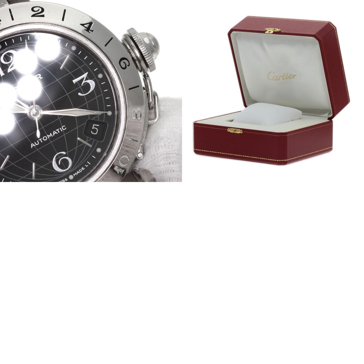 CARTIER Cartier Pasha C Meridian Watches W31079M7 Stainless Steel/Stainless Steel mens